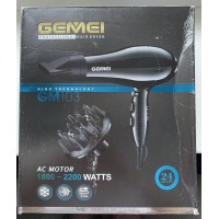 Фен Gemei Gm-103 !МЯТАЯ УПАКОВКА!