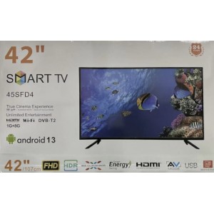 Телевізор 42 FHD DVB-T2, Smart, Android 13.0 (AOSP), 1G+8G, Dolby, E-SHARE