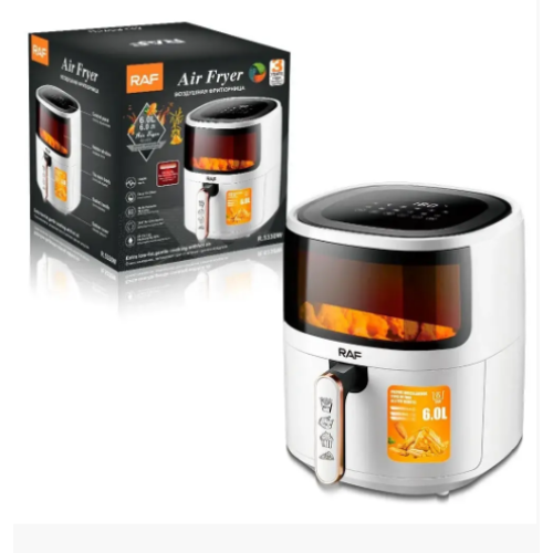 Повітряна фритюрниця цифрова RAF R.5330W 6L (2)