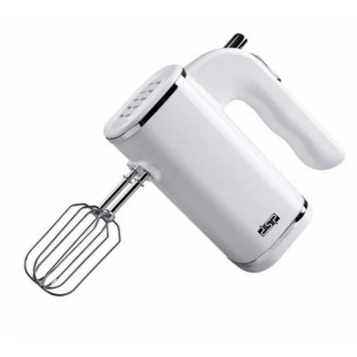 Міксер ручний DSP KM2008 200 Вт із режимом турбо White
