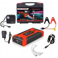 Пускозарядное устройство JUMPSTARTER JX27 WITH PUMP (99800 мАч) +компрессор [62] (10)