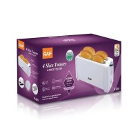 Тостер 220В 1200Вт 4 Slices RAF R265 12шт 7135 Тостер 220В 1200Вт 4 Slices RAF R265 12шт 7135