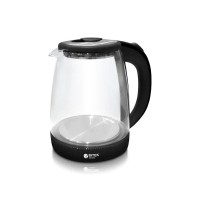 Чайник електричний скляний без квітки 1,8л 2400Вт синє LED-підсвічування BITEK BT-3110 12шт 