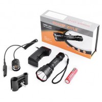 Ліхтар Police QC8-XPE, під рушницю, винос.кнопка, 1х18650, ЗУ 220V, Box