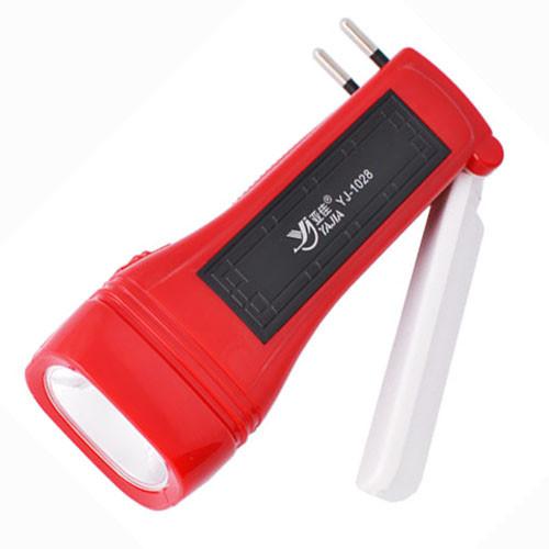 Ліхтар Luxury 1028, 1W+9SMD, вбудований акумулятор, ЗУ 220V