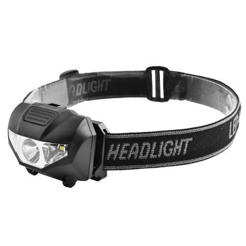 Ліхтар налобний 118 / W03-SMD + 2LED, 3xAAA