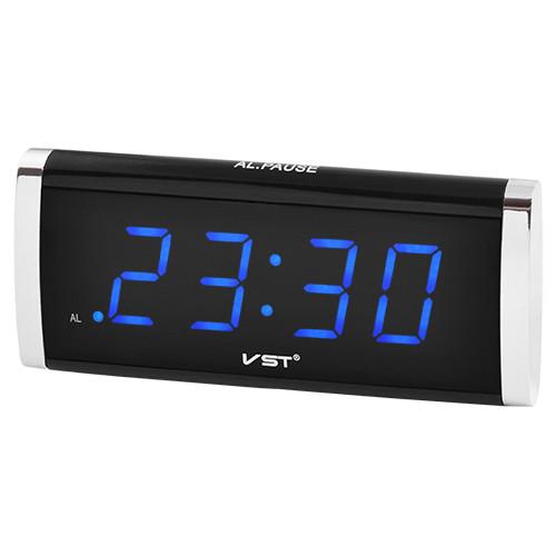 Годинники мережеві VST-730-5 сині, 220V