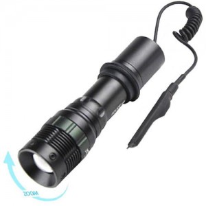 Ліхтар Police Q8455- XPE, під рушницю, винос. кнопка, ЗУ 220V, 1х8650 / 3хААА, zoom, Box Ліхтар Police Q8455- XPE, під рушницю, винос. кнопка, ЗУ 220V, 1х8650 / 3хААА, zoom, Box