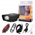 Велокомплект 1803-1-XPE + STOP-5LED, Li-Ion аккум., ЗП microUSB Велокомплект 1803-1-XPE + STOP-5LED, Li-Ion аккум., ЗП microUSB