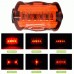 Велоліхтар STOP 198/LC107-5LED, 2xAAA Велоліхтар STOP 198/LC107-5LED, 2xAAA