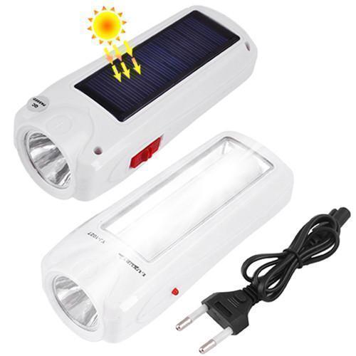 Ліхтар Luxury 1 027 T, 1W + 9SMD, сонячна батарея, вбудований акумулятор,  ЗУ 220V