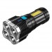 Ліхтар X509/S03-4LED+COB, Li-Ion аккум., ЗУ microUSB