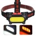 Ліхтар налобний BL-209-COB (White+Red), Li-Ion акум., Waterproof, ЗП Type-C