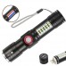 Ліхтар SY-1903C-P50+SMD+RGB, Alarm, Li-Ion акумулятор, ремінець, zoom, ЗУ USB Ліхтар SY-1903C-P50+SMD+RGB, Alarm, Li-Ion акумулятор, ремінець, zoom, ЗУ USB