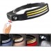 Ліхтар налобний BL-W689-LM+3COB (White+Yellow+Red), Motion Sensor, Li-Ion акум., ЗП Type-C, Box