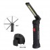 Ліхтар WORKLIGHT W52-SMD+COB (White+Red), Li-Ion акумулятор, поворот180º+180º, магніт, затискач, гак, ЗП microUSB