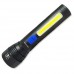 Ліхтар CB-C12-P50+COB, Li-Ion акум., zoom, ЗУ microUSB, Box