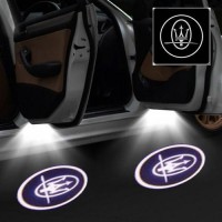 Лазерне дверне підсвічування/проекція у двері автомобіля Maserati Лазерне дверне підсвічування/проекція у двері автомобіля Maserati