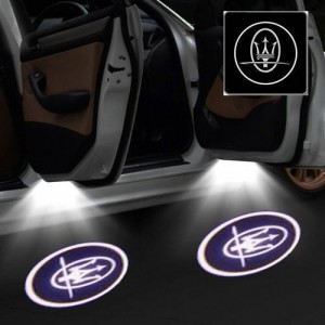 Лазерне дверне підсвічування/проекція у двері автомобіля Maserati Лазерне дверне підсвічування/проекція у двері автомобіля Maserati