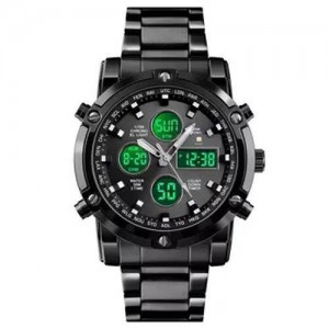 Годинники наручні 1389BK SKMEI, BLACK-BLACK Годинники наручні 1389BK SKMEI, BLACK-BLACK