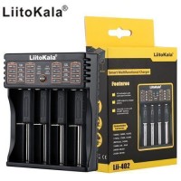 Зарядний пристрій LiitoKala Lii-402, POWER BANK, 4Х-18650, АА, ААА Li-Ion, LiFePO4, Ni-Mh, ОРІГІНАЛ Зарядний пристрій LiitoKala Lii-402, POWER BANK, 4Х-18650, АА, ААА Li-Ion, LiFePO4, Ni-Mh, ОРІГІНАЛ