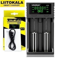 Зарядний пристрій LiitoKala Lii-S2, 2x-18650, 26650, АА, ААА Li-Ion, LiFePO4, NiMH, ОРИГІНАЛ Зарядний пристрій LiitoKala Lii-S2, 2x-18650, 26650, АА, ААА Li-Ion, LiFePO4, NiMH, ОРИГІНАЛ