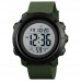 Годинники наручні 1434AGWT SKMEI, ARMY GREEN-WHITE, ABS RING
