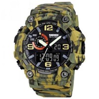 Годинники наручні 1520CMGN SKMEI, CAMO GREEN