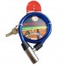 Замок велосипедний KIHUU LOCK 185, 12*65 тросовий, 2 ключі Замок велосипедний KIHUU LOCK 185, 12*65 тросовий, 2 ключі