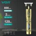 Електробритва VGR V-390 GREEN шейвер для сухого та вологого гоління, Waterproof, висувний триммер