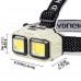 Ліхтар налобний HX-816-2COB(White+Red), Waterproof, 1x18650, ЗП Type-C, Box Ліхтар налобний HX-816-2COB(White+Red), Waterproof, 1x18650, ЗП Type-C, Box