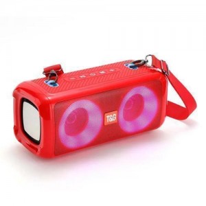 Bluetooth-колонка TG641, c функцією speakerphone, радіо, red Bluetooth-колонка TG641, c функцією speakerphone, радіо, red