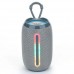 Bluetooth-колонка TG653 з RGB ПІДСВІЧУВАННЯМ,  speakerphone, радіо, grey