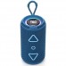 Bluetooth-колонка TG656 з RGB ПІДСВІЧУВАННЯМ,  speakerphone, радіо, blue