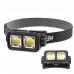 Ліхтар налобний K372/L-31-2COB(White+Red), Motion Sensor, Li-Ion акумулятор, індикація заряду, ЗП Type-C, Box