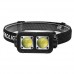 Ліхтар налобний K372/L-31-2COB(White+Red), Motion Sensor, Li-Ion акумулятор, індикація заряду, ЗП Type-C, Box