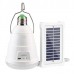 Світлодіодна LED лампочка з акумулятором FA-3630, 28W, E27, 2x18650, сонячна панель, гачок, ЗУ microUSB