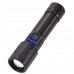 Ліхтар PLD-606  WHITE LASER LED PM10-TG, 1х18650/3xAAA, power bank, індикація заряду, ЗУ Type-C, zoom, Box