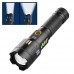 Ліхтар NIGHT VISION FLUORESCENCE X83 WHITE LASER LED PM30-TG, 1х26650, power bank, індикація заряду, ЗУ Type-C, zoom, Box
