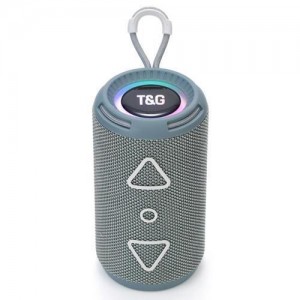 Bluetooth-колонка TG656 з RGB ПІДСВІЧУВАННЯМ, speakerphone, радіо, grey Bluetooth-колонка TG656 з RGB ПІДСВІЧУВАННЯМ, speakerphone, радіо, grey