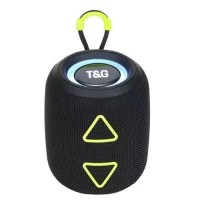 Bluetooth-колонка TG655 з RGB ПІДСВІЧУВАННЯМ,  speakerphone, радіо, black