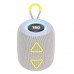 Bluetooth-колонка TG655 з RGB ПІДСВІЧУВАННЯМ,  speakerphone, радіо, grey
