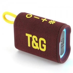 Bluetooth-колонка TG396 з RGB ПІДСВІЧУВАННЯМ, speakerphone, радіо, maroon Bluetooth-колонка TG396 з RGB ПІДСВІЧУВАННЯМ, speakerphone, радіо, maroon