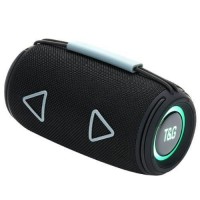 Bluetooth-колонка TG657 з RGB ПІДСВІЧУВАННЯМ,  speakerphone, радіо, black
