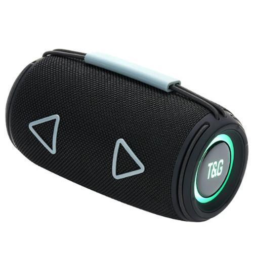 Bluetooth-колонка TG657 з RGB ПІДСВІЧУВАННЯМ,  speakerphone, радіо, black