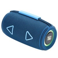 Bluetooth-колонка TG657 з RGB ПІДСВІЧУВАННЯМ,  speakerphone, радіо, blue