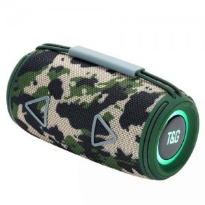 Bluetooth-колонка TG657 з RGB ПІДСВІЧУВАННЯМ, speakerphone, радіо, camouflage Bluetooth-колонка TG657 з RGB ПІДСВІЧУВАННЯМ, speakerphone, радіо, camouflage