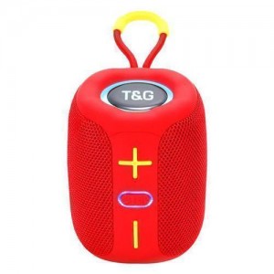 Bluetooth-колонка TG658 з RGB ПІДСВІЧУВАННЯМ, speakerphone, радіо, red Bluetooth-колонка TG658 з RGB ПІДСВІЧУВАННЯМ, speakerphone, радіо, red
