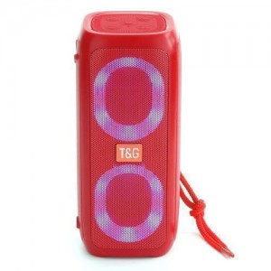 Bluetooth-колонка TG333, з функцією speakerphone, радіо, red