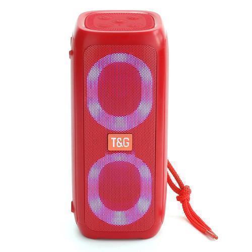 Bluetooth-колонка TG333, з функцією speakerphone, радіо, red